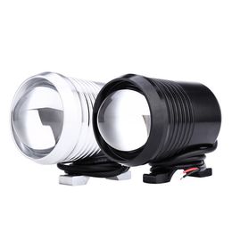 pampsee 1pcs u2 1200lm 30w 1280v upper high low beam motorcycle headlight led driving motorbike fog light flash lamp moto headlamp bulbs