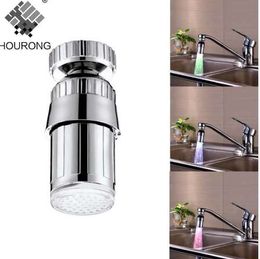 1 Pcs LED Water Faucet Light Glow Shower Head Kitchen Faucet Extenders Bathroom Accessories Sets