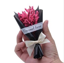 Photo props dried flowers crystal grass mini bouquet perfume jewelry bouquet gift small gifts