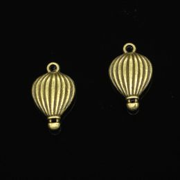 44pcs Zinc Alloy Charms Antique Bronze Plated hot air balloon Charms for Jewellery Making DIY Handmade Pendants 21*13mm