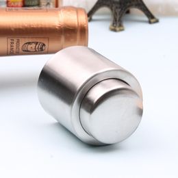 Gift Press Type Stainless Steel Wine Champagne Plug High quality silica gel plug Silicone plug tightly seal the bottle