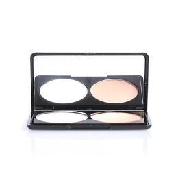 Party Queen 2 Colour Bronzing Powder Pressed Finishing Powder Facial Bronzers and Highlighters Makeup Professional Make up