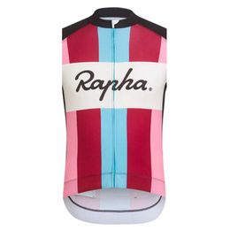 RAPHA Team cycling Sleeveless Jersey mtb Clothing Road Racing Vest Outdoor Sports Uniform Summer Breathable Bicycle Shirts Ropa Ciclismo S21042225