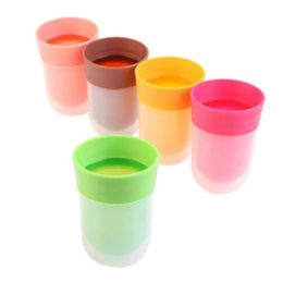 Plastic The Right Cup Candy Colour Round Fruit Flavoured Magic Tumbler Universal Juice Drink Water Bottles Portable 16xz BB