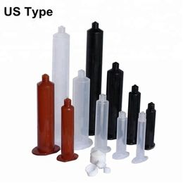 3/5/10/30/55cc Optimum Syringe Barrels US Type Glue Applicator Syringe for Glue Dispensing Machine