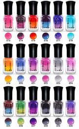 (in stock)00174gradient temperature change nail polish nontoxic tasteless Colour change nail Colour water nail polish wholesale