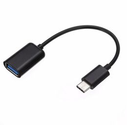 Type-C To USB 3.0 Female OTG Cable Adapter Type C Data Cord Connector For Macbook For Letv Max For samsung s9