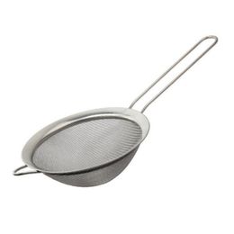 sieves and strainers Canada - Stainless Steel Fine Mesh Strainer Colander Flour Sieve with Handle Juice and Tea Strainer Kitchen Tools ZA6746
