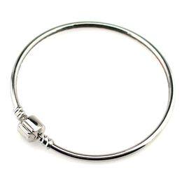 Copper Hollow Wire Blank Cuff Silver Colour Bangle Bracelet for Kid Girl Women Jewellery 2.4inch FOR european beads