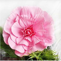 Large Foam Rose Giant Flowers Head Diy Home Wedding Party Photography Background Wall Stage Decoration Fashion Crafts Floral