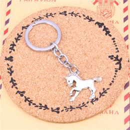 Keychain horse steed Pendants DIY Men Jewelry Car Key Chain Ring Holder Souvenir For Gift
