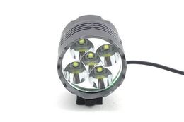 5T6 bicycle lamp 7000 Lumens 2 In 1 LED 3 Modes Bike Light Bicycle Front Lamp Headlight Headlamp +Battery Pack