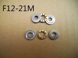 100pcs F12-21M Axial Ball Thrust Bearings 12*21*5 miniature Plane thrust ball bearing 12x21x5 mm