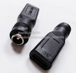 Connectors, DC 5.5x2.1mm Female to Type C Female Power Adapter Plug Connector/10pcs