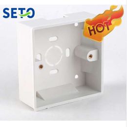 SeTo 86 Type Open Installation Bottom Box Outlet Socket Wall Plate