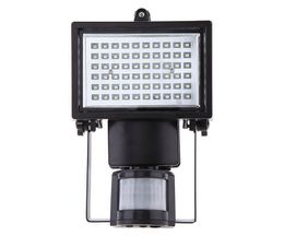 60LEDs 100LEDs Solar LED floodlight Reflector Lights Outdoor Motion Waterproof Sensor Light With Three Control Dials LUX SENS TIME