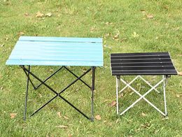 Folding table Other Furniture Ultra portable outdoor Aluminium alloy barbecue camping stainless steel tables