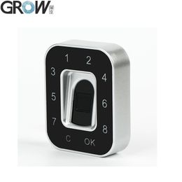 GROW G12 2018 New Design Password Fingerprint Electric Cabinet Lock For Office Home Bank Gym Room