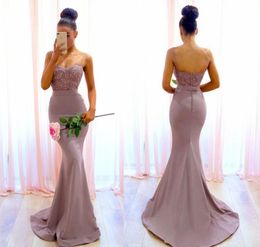 2019 New Style Backless Bridesmaid Dress Lace Applique Garden Country Formal Wedding Party Guest Maid of Honor Gown Plus Size Custom Made