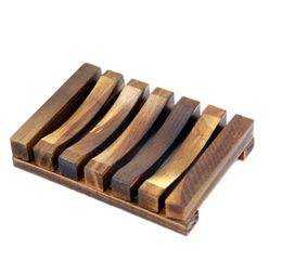Vintage Wooden Soap Dish Plate Tray Holder Box Case Soap Storage Rack Plate Box Container Bathroom Accessories