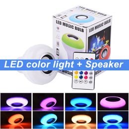 Brand New Wireless Bluetooth Speaker Smart Led Light Music Player In Ceiling Speakers