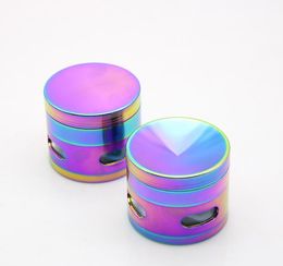 Four level 63MM flat concave side window opening and colorful zinc alloy smoke lighter