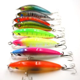 5cm 3.6g Fishing Lures Bass Crankbaits Lure Tackle with hooks Ultra light laser crankbait deep diving plastic fishing lures