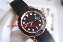 Luxury Mens Top Quality V7 Version 40mm 116655 18k Rose Gold ETA 3135 Movement Automatic Mens Watch Watches