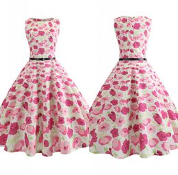 desconto vestido de bola de impressão de flores 2018 vestido de