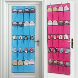 20 Pocket Non-woven Fabric Behind the Door Shoe Storage Bag Space Saver Shoe Hanging Bag wen6800