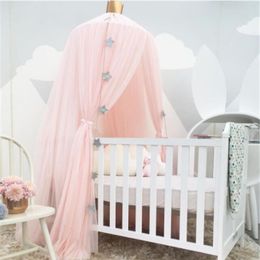 White Pink Grey Khaqi Princess Kids Crib Canopy, Nursery Canopy Bed Canopies, Play Room Nursery Playroom Decor Hanging Play Tent