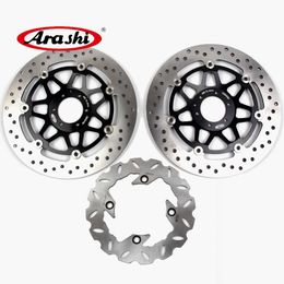 ARASHI For HONDA CB400N 1982 - 1988 Front Rear Brake Disc Disk Rotors CB 400 N CB400 400N 1983 1984 1985 1986 1987 CBR900RR