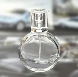 25ml Clear Glass Empty Perfume Bottles Atomizer Spray Refillable Bottle Spray Scent Case with Travel Size Portable Funnel