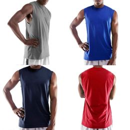 NEU 2018 Outdoor-Sommer-Schieß-Trainingsanzug, ärmelloses Slamdunk-Aufwärm-Tanktop, breite Schulter, GYM-Basketballtrikot, Westen, Wade-Tanktop