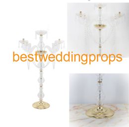new arrival Tall crystal wedding Centrepiece flower stand, Table Centre wedding decoration best0080