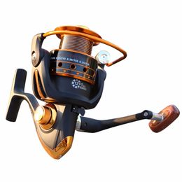 Fishing Reels Jigging Full Metal Spinning Reels EF1000-7000 12BB 5.2: 1 Fishing Reels Spinning Fishing Tools Accessories