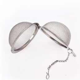 Tea Infuser Philtre Herbal Ball Tea Tools Stainless Steel Sphere Locking Spice Strainer Mesh