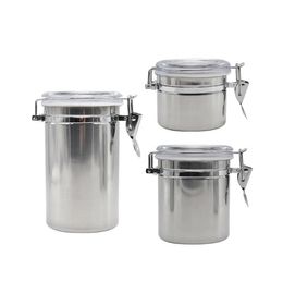 SteelSeal Moisture Lock Canister - Small & Medium Storage for Beauty or Food