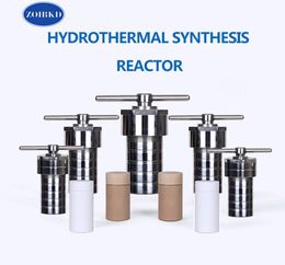 ZOIBKD High temperature 1000ml Hydrothermal Synthesis Autoclave Supplies Reactor 304 Steel with a PPL lined vessel Customizable
