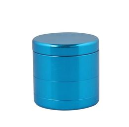 Creative four layer aluminum alloy metal grinder, kaleidoscope, cigarette cutter accessories