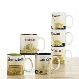 Starbucks Mug Cup Original Coffee Mug 14Oz With Japan Capacity Ceramic City Japan Cities Best Box City Brand Wholesale