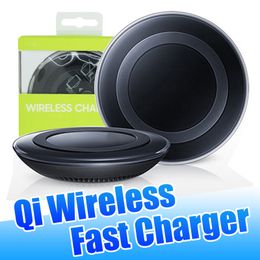 For Samsung Note 10 Qi Wireless Charger Universal Fast Charging Adapter for Galaxy S10 Plus S8 Note8 with Micro Cable Retail Packaging izeso