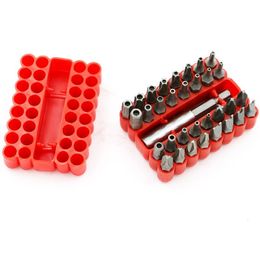 33 Pcs/sets of Head Screwdriver, Screw Security Screw Within The Hexagonal Special Batch Charge Drill Drill Shaped Profiled B00695