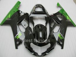 Fairing kit for SUZUKI GSXR600 GSXR750 2001 2002 2003 green black GSXR 600 750 01 02 03 fairings XC35