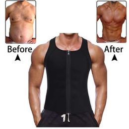 Slimming Belly Shaperwear Belt Men Slimming Vest Body Shaper Neoprene Abdomen Fat Burning Waist Sweat Corset Weight