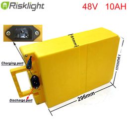 No taxes 48v Akku powered 750w bafang motor kit 48v 10ah li ion battery pack for electric tricycle with waterproof case
