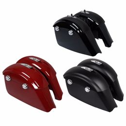 Saddle Bags Electronic Latch Lid Fit For Chieftain Dark Horse Roadmaster Springfield Three Colour Available211t