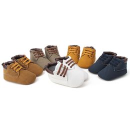 Baby moccasins soft moustache shoes crib footwear newborn baby boys casual flock first walkers Toddler shoes Prewalker Baby shoes