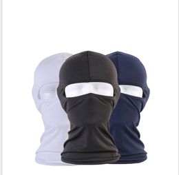 Wholesale Outdoor Protection Full Face spandex Balaclava Headwear Ski Neck Cycling Masks Motorcycle Bike face Mask Tactical Hood