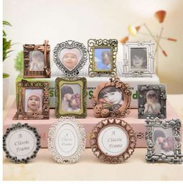 Creative MINI Retro Painting Frame European Style Decorative DIY Photo Frame Pendant Home Decoration Parts Desk Decoration Gift